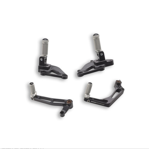 Ducati cnc fußrasten kit - ducati,