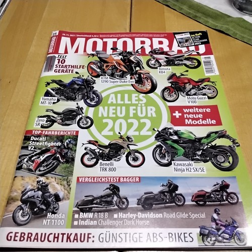 Motorrad zeitschrift ausgabe - motorrad,