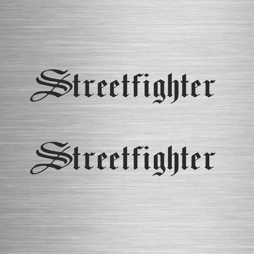 Streetfighter aufkleber - streetfighter,