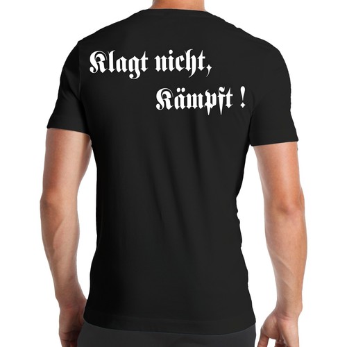 Klagt nicht kämpft shirt - klagt,
